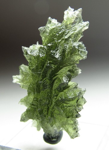 BREATHTAKING SUPER FINE HEDGEHOG BESEDNICE MOLDAVITE CRYSTAL!!! CZECH REPUBLIC - Picture 4 of 15