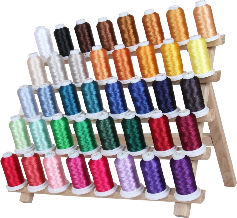 Threadart Polyester Embroidery Machine Thread Sets - 500M Cones - 7 Sets Avail. - Image 2 of 4