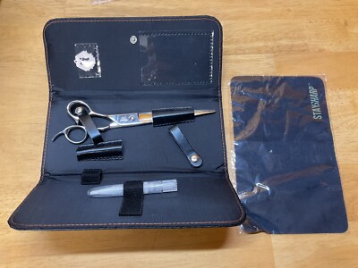 Hattori Hanzo Shears HH-2 7.5  Kae Waza Left-Handed Shears, Case, Oil, & Chamois