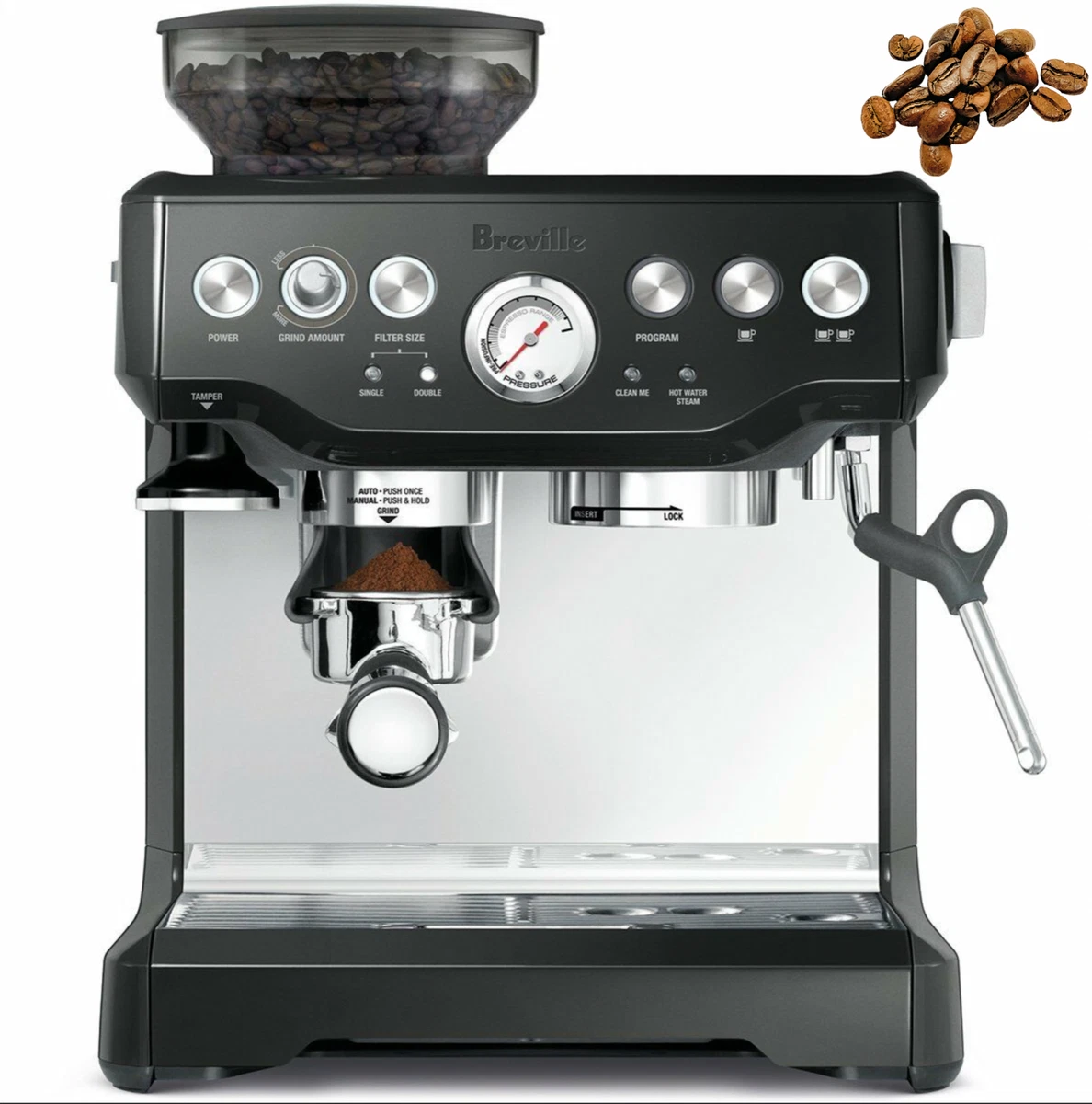 NEW Breville The Barista Express Coffee Machine Maker Black RRP 899.95