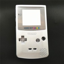 Replacement Housing Case Cover for Nintendo Game Boy Color GBC - Silver