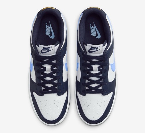Nike Dunk Low ‘Obsidian/White’ Trainers Uk Size 14 EUR 49.5 FN7800 400 Men’s - Picture 6 of 8