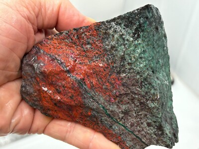Rare Sonora Sunrise Cuprite Chrysocolla rough Lapidary Cabbing Combo Ship Avail