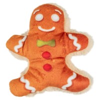Duvo+ Katzenspielzeug Xmas Fluffy Lebkuchenmann 6X7,5Cm Mit Katzenminze