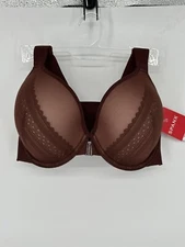 NEW Spanx BRA-LLELUJAH Illusion Lace Full Coverage Bra Champagne Beige Sz 36DD