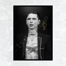 ANDY BLACK BIERSACK BLACK VEIL BRIDES SIGNED AUTOGRAPH POSTER PRINT A5 A4