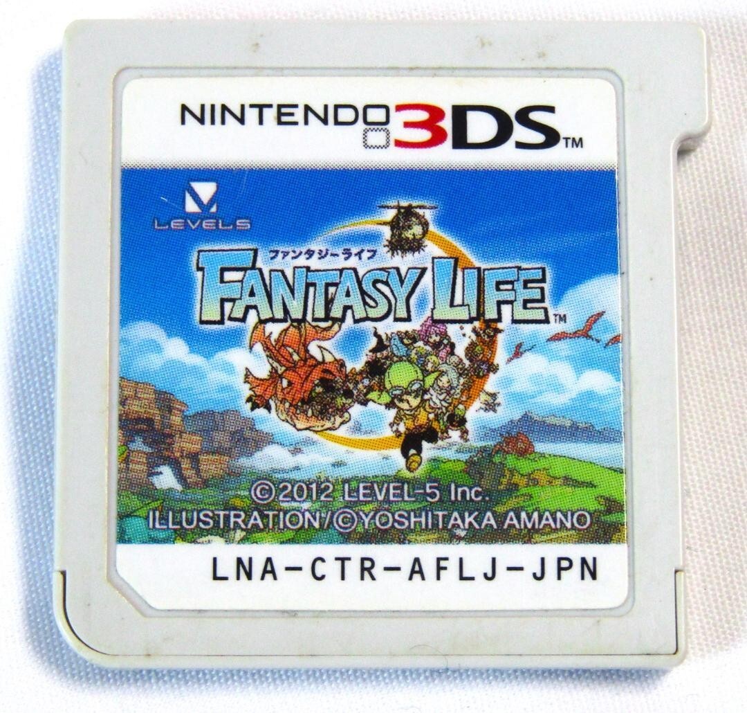 新品 未開封 NINTENDO 3DS FANTASY LIFE 北米版 Fantasy Life 3DS (Brand New Factory Sealed US Version