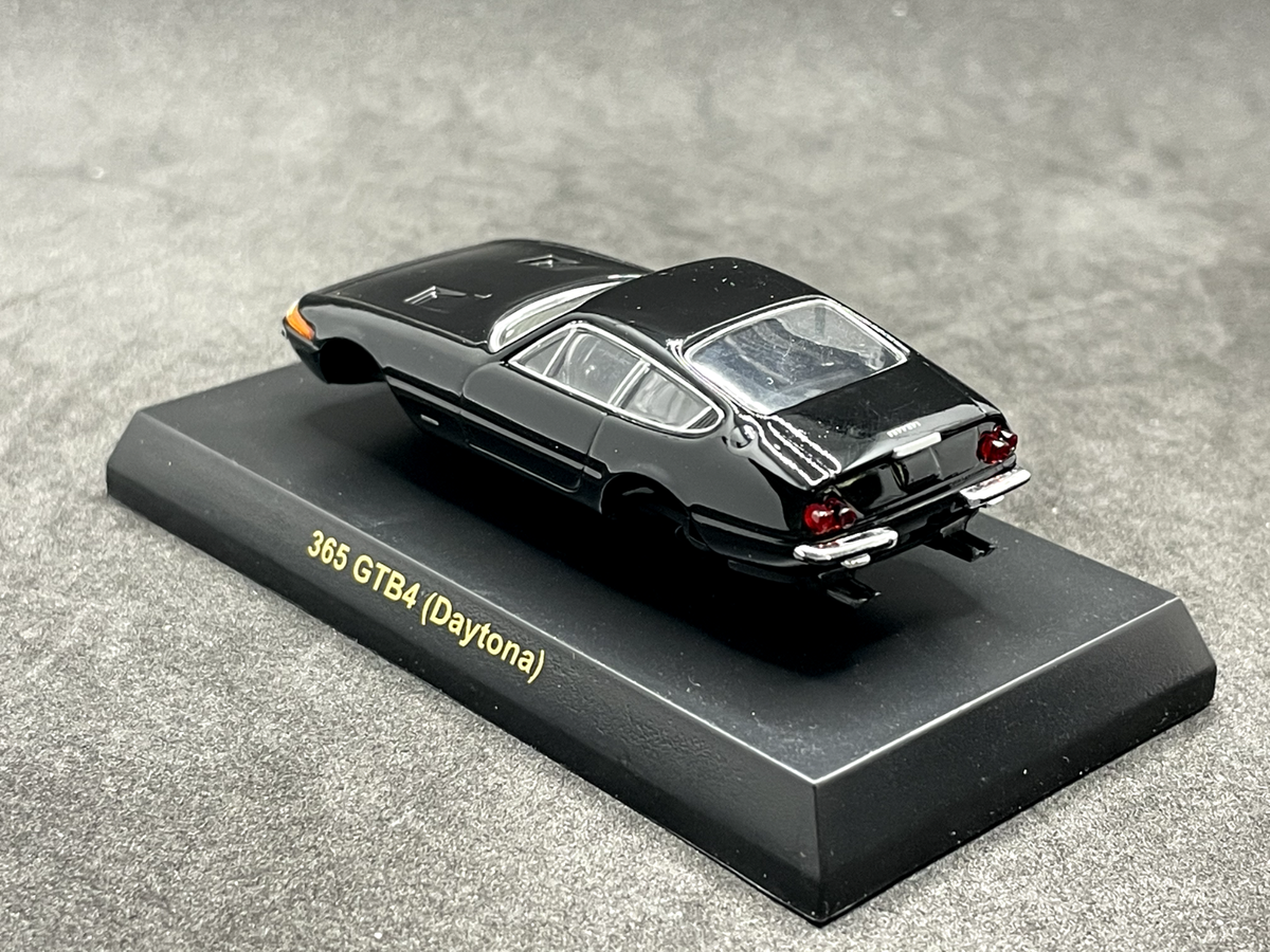 Kyosho 1/64 Ferrari collection 3 365 GTB4 Daytona black Diecast