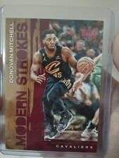 2023/2024 panini court kings donovan mitchell modern strokes 8/8  =1/1