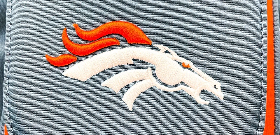 DENVER BRONCOS NFL Traveler Hipster Crossbody Bag Licensed Embroidered Logo - Image 2 of 4