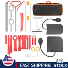 Emergency Auto Tool Car Window Door Lock Unlock Out Repair Tool Kits US STOCK