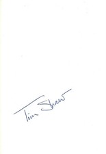 Tim Shaw Autogramm signed 10x15 cm Karteikarte