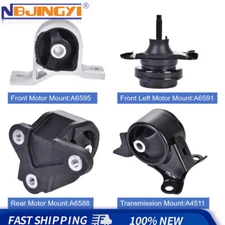 For 2001-2005 Honda Civic 1.7L Engine Motor & Transmission Mount Set Auto
