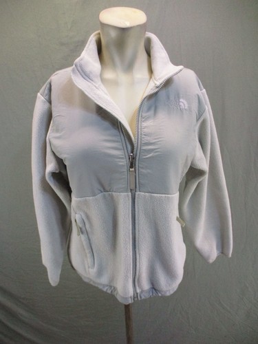 The North Face Size L Girls Full Zip Stand Collar Athletic Denali Jacket 770