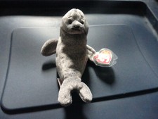Ty Beanie Baby Slippery The Seal - 1998 1999 With Five Errors Retired 