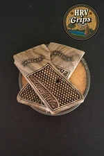 WALTHER PPKS Custom 22LR (ARK) Turkish Walnut Grips HRV Grips FlatTop™/Stipple