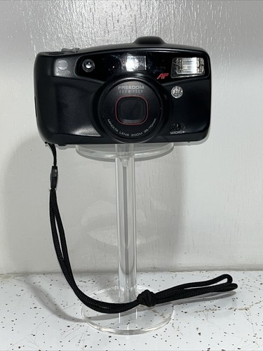 Minolta Freedom Zoom 70EX 35mm Film Point and Shoot Camera Vintage TESTED A9 - Picture 2 of 7