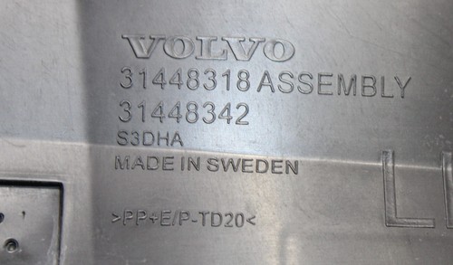 2019 - 2024 VOLVO XC40 REAR LEFT DRIVER SIDE DOOR LOWER MOLDING OEM - Picture 6 of 7