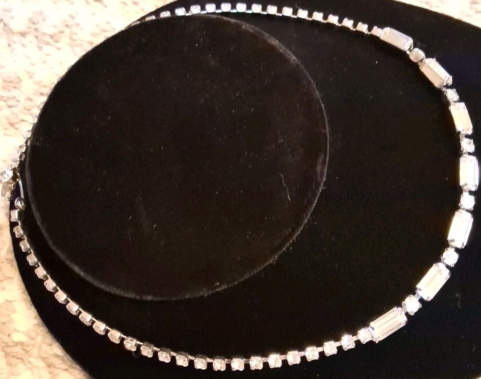 Vintage Signed "KRAMER" Statement Crystal Rhinest… - image 6