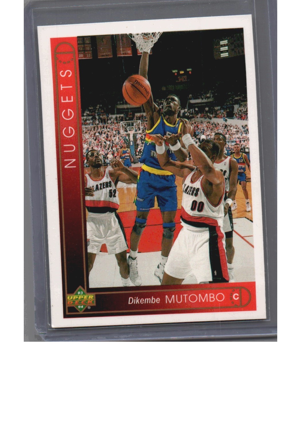 1993-94 Upper Deck #55 Dikembe Mutombo