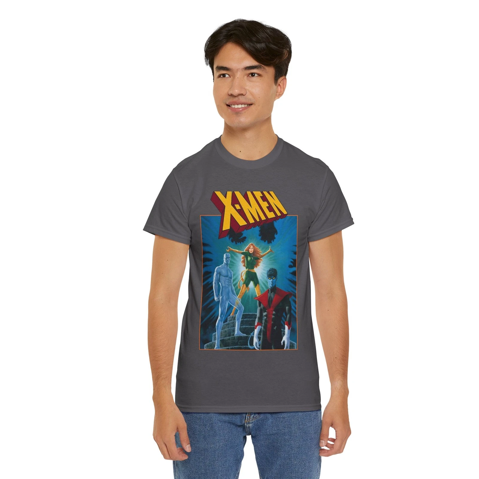 X-Men T-Shirt - Paul Gulacy Art - Phoenix, Nightcrawler - Bizarre Adventures