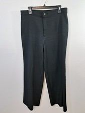 Levi's Women's Vintage Black Polyester Pants Trousers Size 16