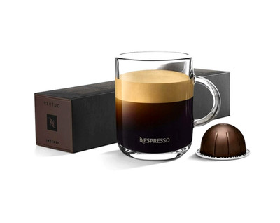 Nespresso Vertuo Intenso Coffee Pods 7.77 oz ( 120 Capsules ) Deep & Dense New.