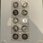 (10) Johnson Matthey 1 oz .999 Silver Rounds Bill Of Rights Set Sealed RARE 10oz
