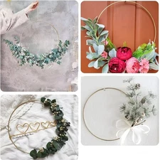 Festive and Welcoming Artificial Flower Wreath for Indoor and Outdoor Spaces