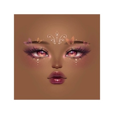 Dress to Impress DTI Dreamy Sparkle Series 1 DLC *UNIQUE FACE* RARE Toy Code