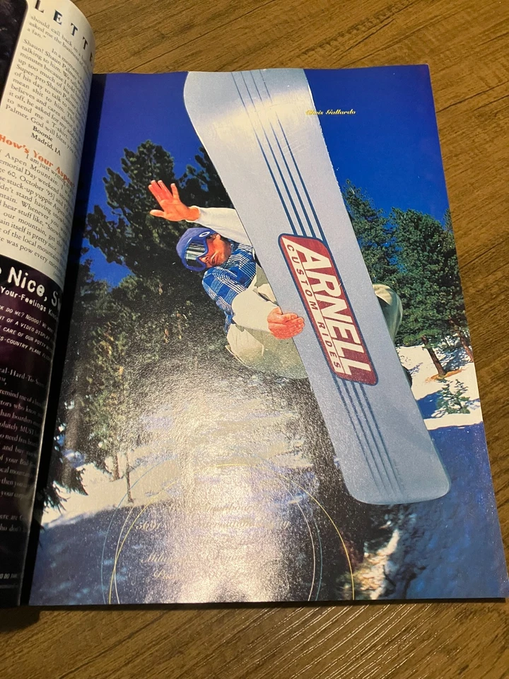 Transworld Snowboarding Magazine January 1996 Rare 90's Vintage Mag - Image 3 of 4