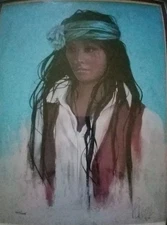 KEL'HOYA (HOPI; LITTLE SPARROW HAWK) ,PENNI ANNE CROSS