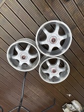 TSW Evo R Big Deep’s 16” 4x100 Alloy Wheels X3 Inc Centre Caps Vw Golf Mk2 GTi