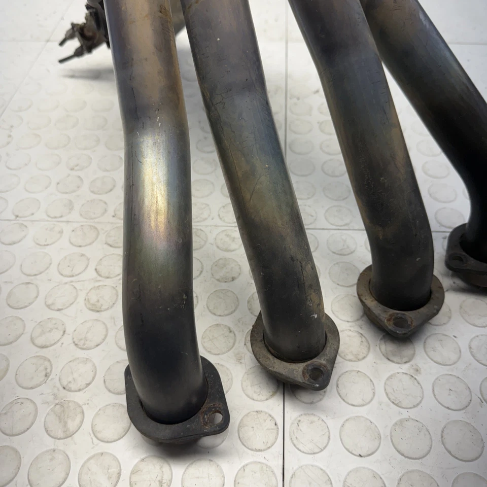 Yamaha YZF R1 2004-2008 colector de escape tubos de cabezal titanio stock OEM Foto 2 de 4