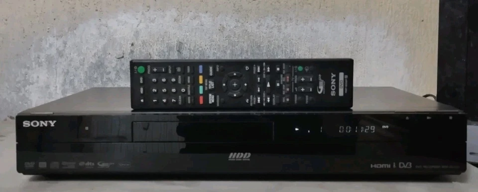 SONY RDR-DC100 DVD RECORDER CON HDD 160 GB,TELECOMANDO ORIGINALE