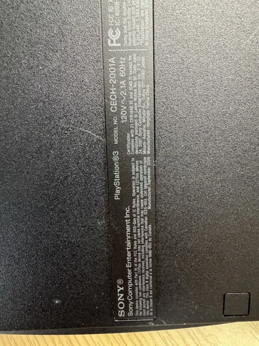 Consola Sony PlayStation 3 Slim 120 GB - Negra PS3 Paquete Probado - Imagen 13 de 24