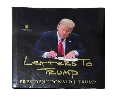 Letters to Trump 2023 Hardcover President Donald J Trump US Politics Photo Book