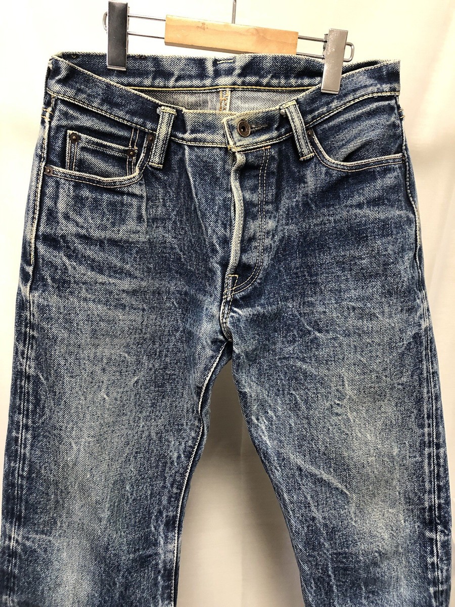 IRON HEART 21/23oz Extra Heavy Selvedge Denim Straight Jeans W31