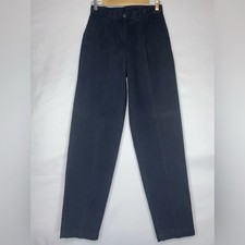 Vintage L.L Bean Trouser Pants Straight Leg High Waist Dart Pockets Size 8