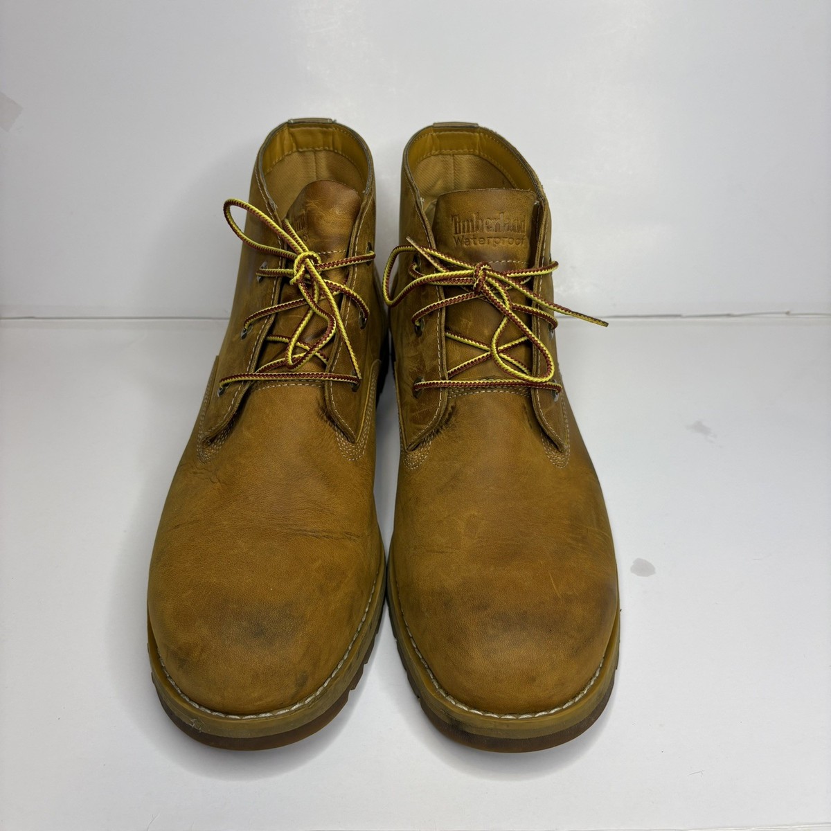 Timberland Larchmont Waterproof Wheat Leather Mens Chukka  display picture 1