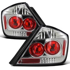 for 2004 2010 Scion tC Euro Style Tail Lights Replacement Assembly Pair Chrome