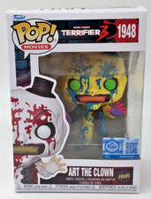 Funko POP! Terrifier Art The Clown Bloody #1948 Glows CHASE Funko SE W/Protector