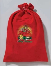 FORUM 21.5" x 32" SANTA'S CHRISTMAS TOY BAG HOLIDAY COSTUME ACCESSORY 65443