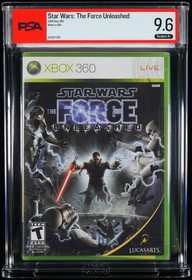 Star Wars: The Force Unleashed Xbox 360 PSA/Wata 9.6 A+ Not Vga Cgc