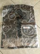 New Pashmina Shawl Scarf Wrap Tan 70 Pashmina 30 SilkTassel Fringe Soft