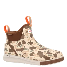 XTRATUF Men's Duck Camo Light Brown Ankle Deck Boot Sport XADSMDCM