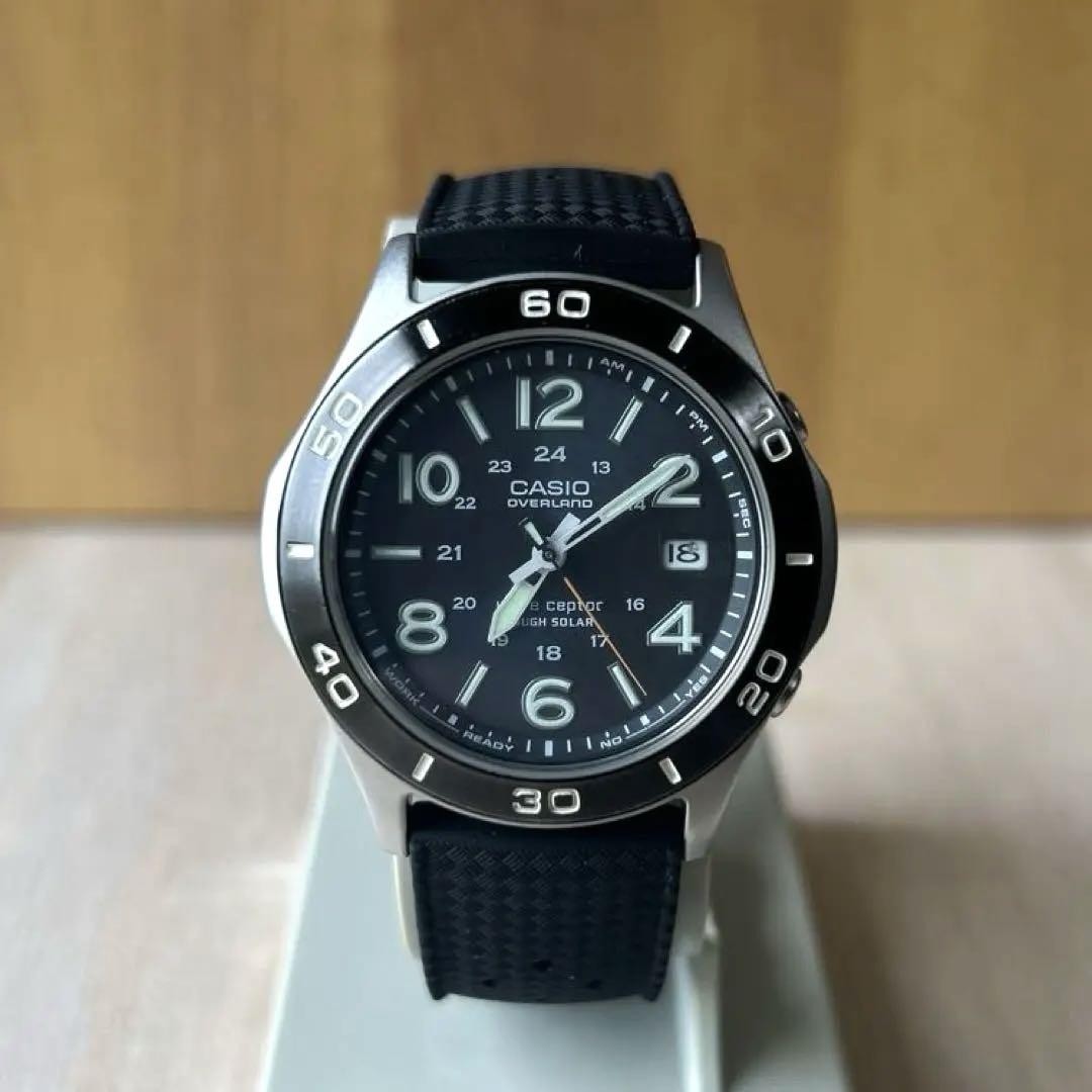 時計 CASIO OVERLAND OUW-110DJ-1AJF Casio Overland OVW-110DJ-1AJF Men's Solar Atomic Watch
