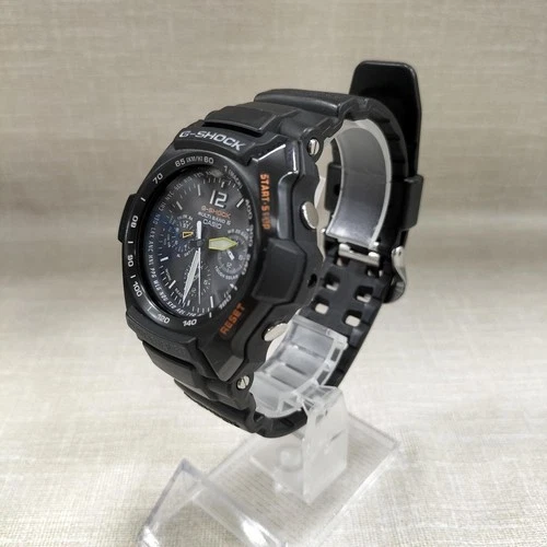 Casio GW-2000B Quartz Analog Watch Dive Computer Man 50mm Black