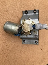 1972-80 Chevy LUV Pickup Windshield Wiper Motor with Mounting Bracket, Used, OEM