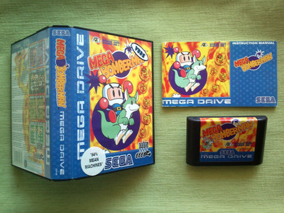 Videogame MEGA BOMBERMAN Sega Mega Drive Megadrive Genesis Pal Version  